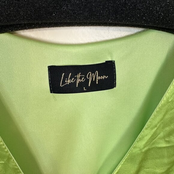 Womens Colorful Maxi Dress Vibrant Abstract Print Like The Moon Large Costume - Picture 2 of 8